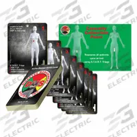 DISASTER MANAGEMENT SYSTEMS Triage Training Cards (MPN DMS-06020). Key specifications — Brand: DISASTER MANAGEMENT SYSTEMS; Product Type: Active Shooter Victim Card; Includes: (32) Lanyards.