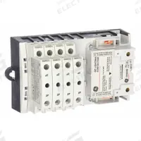 GE Lighting Magnetic Contactor: 8 Poles, 120V AC, 30 A, 2-Wire, Electrically Held (MPN CR463L80AJA). Key specifications — attr948947: GE.