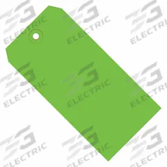 PARTNERS BRAND Shipping Tag: #5, 3 1/4 in Tag Ht, 1 5/8 in Tag Wd, 13 Points, Green, 1,000 PK (MPN G11051D). Key specifications — Card Stock Thickness: 13 Points; Tag Color: Green; Tag Material: Cardstock; Brand: PARTNERS BRAND.
