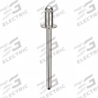 Blind Rivet,1.568" L,0.153" dia,PK500: Inch, 1 9/16 in Overall Lg, 9/32 in Body Lg, Open End, 500 PK (MPN Ad52BS201). Key specifications — Brand: POP AVDEL.