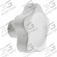 ELESA Cabinet Knob: Thermoplastic, Matte, 1 31/32 in Grip Dia (MPN VC.692/50-SST-M10-CLEAN). Key specifications — Grip Shape: Round; Finish: Matte; Includes Hardware: Hardware Not Included; Material: Thermoplastic; Brand: ELESA.