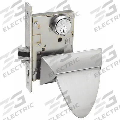 SARGENT Door Lockset: Office Paddle Locksets, Stainless Steel