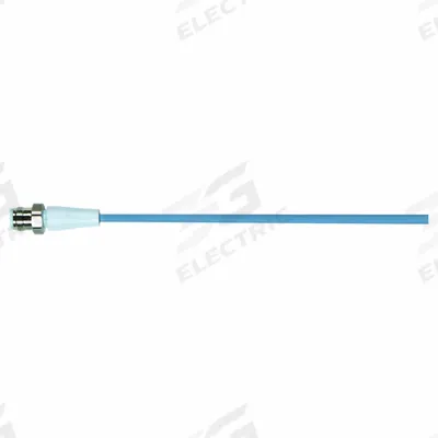 MURRELEKTRONIK Cordset: M12 Male Straight X Bare Wire, 5 Pins, Pastel Blue, TPE-S, 3 m Cable Lg - Single-Ended Cordsets with TPE Jacket for Food & Beverage Applications