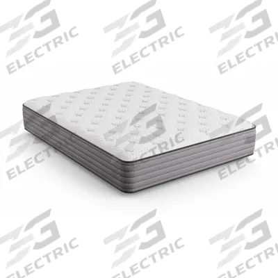 DIAMOND Bed Mattress: Full, Firm, Stretch Knit Fabric, Innerspring, 11 in Overall Ht - Melody 2.0 by Diamond Mattress