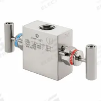 HAM-LET Two-Way Valve: Stainless Steel, 1/2" FNPT, 1/2" FNPT, 6,000 psi Pressure, Grafoil, 1/4" FNPT (MPN M-21S-10-8N-SS-G-T-P). Key specifications — Brand: HAM-LET; Drain: 1/4" FNPT; Inlet Connection: 1/2" FNPT; Outlet Connection: 1/2" FNPT; Seals: Grafoil.