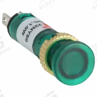 DAYTON Flush Panel Light: 5/16 in Panel Mounting Hole Dia, LED, Flush Head (MPN 22NY80). Key specifications — Brand: DAYTON; Electrical Connection: 0.11 Male Quick Disconnect.