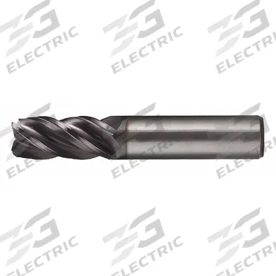 CLEVELAND Square End Mill: Carbide, 4 Flute, 1" Mill Dia, 1-1/2" LOC, 4" OAL (MPN C60084) - Fast-Cutting Carbide Square End Mills