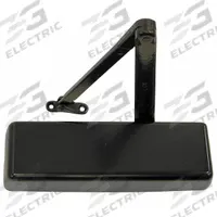 LCN Door Closer: Top Frame Mounting Type, Grade 1 - Heavy Duty, Bronze, 12 1/4 in Lg, 2 1/4 in Wd (MPN 4011-REG RH DKBRZ). Key specifications — Manufacturer Part Number: 4011-REG RH DKBRZ; Brand: LCN; Closer Series: 4010; Closer Type: Non-Hold Open; Location Use: Interior/Exterior; Spring Type: Adjustable; Product Type: Door Closer; Spring Size: 6.