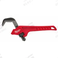 MILWAUKEE Hex Pipe Wrench: Cast Iron, 2 5/8 in Jaw Capacity, Smooth, 10 in Overall Lg, Ergonomic (MPN 48-22-7171). Key specifications — attr309808: Ergonomic; attr309815: Cast Iron; attr324941: MILWAUKEE.