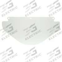 3M Face Shield Visor: 18 1/4 in Overall Wd, 9 in Overall Ht, Clear, Uncoated, Polycarbonate (MPN 82582-00000). Key specifications — Material: Polycarbonate; Brand: 3M; Compatible Grainger Part Number: 2ELW9.