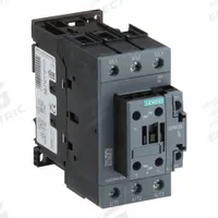 SIEMENS IEC Magnetic Contactor: Non-Reversing, 3 Poles, 3NO Contacts, 41 A, 24V DC Coil (MPN 3RT20351KB40). Key specifications — Brand: SIEMENS; Integrated Surge Suppression: Yes.
