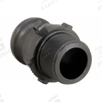 Cam and Groove Adapter: 2 in Coupling Size, 2 in Hose Fitting Size, 2 in -11-1/2 Thread Size, EPDM (MPN 200F). Key specifications — Gasket Material: EPDM; Brand: BANJO; Thread Size: 2 in -11-1/2; Fitting Type: MNPT.