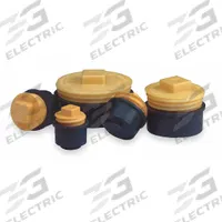 CHERNE Pipe Plug: Raised Square, Inside Pipe, For 2 in Pipe, Natural Rubber Plug (MPN 271208). Key specifications — Handle Material: Polypropylene; Plate Material: Polypropylene; Included Water Fill Port/Hose: Not Included.