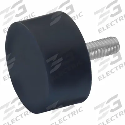 JW WINCO Vibration-Isolating Mount: Cylindrical, Natural Rubber - Male x Non-Threaded Vibration-Isolating Mounts