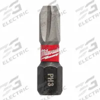 MILWAUKEE Insert Bit: Insert Bit, Imperial, PH3 Bit Industry Size, #3 Bit Size, Std, Hex, 250 PK (MPN 48-32-4282). Key specifications — attr1119695: MILWAUKEE; attr1119703: Alloy Steel; attr1119710: Standard; attr1119708: Hex; attr1202404: #3.