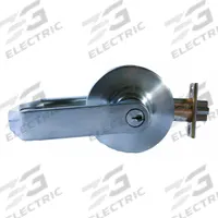 SCHLAGE Door Lockset: Storeroom Lever Locksets, Chrome, ADA Compliant, Electrical (MPN ND80PDEL RHO 626 KD C123 KWY). Key specifications — Ligature Resistance: Not Ligature-Resistant; Brand: SCHLAGE; Visual Indicator Message: No Message; Lockset Style: ND Rhodes; ADA Compliant: Yes; Finish: Satin Chromium-Plated : Cast Zinc.