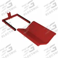 MAGLINER Straight Fork: For 407ZK5/407ZK6/407ZK8/407ZK9/59UY99, 350 lb, Steel (MPN 5360541). Key specifications — Material: Steel; Brand: MAGLINER; Accessory Type: Straight Fork; Compatible Grainger Part Number: 407ZK9.