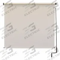 KEYSTONE FABRICS Sun Shade: Cream, Pole and Crank, 90% UV Protection, 8 ft Fabric Ht, Right (MPN O77.68.70). Key specifications — Operation Mechanism: Pole and Crank; Tie Down Type: Bungee and Hook System; Operation Side: Right; Manufacturer Part Number: O77.68.70; Brand: KEYSTONE FABRICS; Fabric Color: Cream.