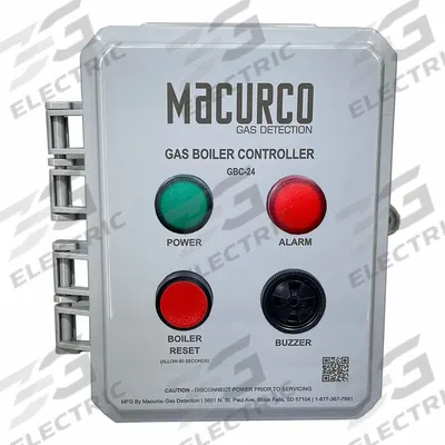 MACURCO Transmitter Controller: CM-6 (36CF92)/GD-6 (36CF89), Carbon Monoxide/Natural Gas/Propane - Gas Boiler Controllers for Fixed Gas Detectors