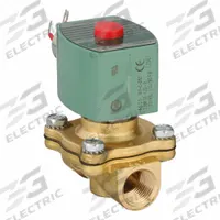 REDHAT Solenoid Valve: 2-Way, Normally Closed, 1/2 in Pipe Size, 110V AC/120V AC, Watertight (MPN 8210G007). Key specifications — attr985516: 1/2 in; attr985521: 110V AC; attr985484: REDHAT; attr985485: Watertight.