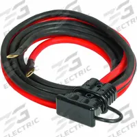 BUYERS PRODUCTS Jumper Cables: Quick Connect, 7 1/2 ft Cable Lg, 1,000 A Max Current (MPN 5601023). Key specifications — Cable Connection Type: Quick Connect; Includes: Two Ring Terminals; Brand: BUYERS PRODUCTS.