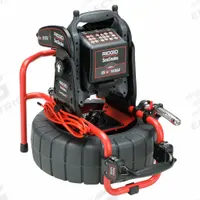 RIDGID Pipe Inspection System: SeeSnake®, 100 ft Lg., 6 in Max. Pipe Dia., 1 1/2 in Min. Pipe Dia. (MPN 65098). Key specifications — attr533194: Push-Button; attr533196: Interconnect Cable; attr533197: SeeSnake®; attr553412: Not Included; attr529323: CS65XR; attr529308: 65098.