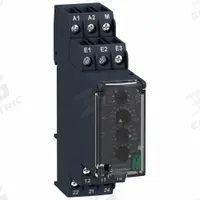 SCHNEIDER Voltage Sensing Relay: DIN-Rail Mounted, 12 Pins/Terminals, 5 A, 20 to 80V AC/DC, Screw (MPN RM22UA31MR). Key specifications — Drop-Out Range: +/- 10%; Monitored Parameters: Undercurrent; Brand: SCHNEIDER.