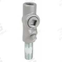 Sealing Fitting - Vertical and Horizontal: Iron, 3/4 in Trade Size, Male, 3 11/16 in Overall Lg (MPN EYS-216). Key specifications — Brand: APPLETON ELECTRIC; Connection Type: Threaded; Thread Gender: Male; Ends - Hazardous Fittings: 3/4 in FNPT x 3/4 in MNPT; Material: Iron; Hazardous Location Rating: Class II, Division 1 and 2, Groups E, F, G; Thread Type: NPT; Standards: CSA C22.2 No 30.