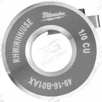 MILWAUKEE Stripping Bushing: For Copper, 1/0 AWG Max, RHW/RHH/USE, Use with 2435-20/2935-20 (MPN 49-16-B01AX). Key specifications — attr532138: 2935-20; attr533552: Copper; attr532143: 1/0 AWG; attr532137: RHW/RHH/USE.