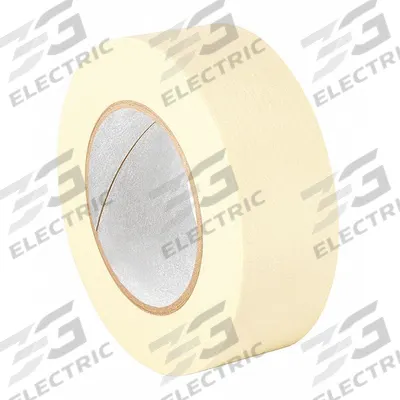 3M Masking Tape: 201+, Tan, 2 in Roll Wd, 120 yd Overall Roll Lg, 4.4 mil Thick - General Purpose Masking Tape