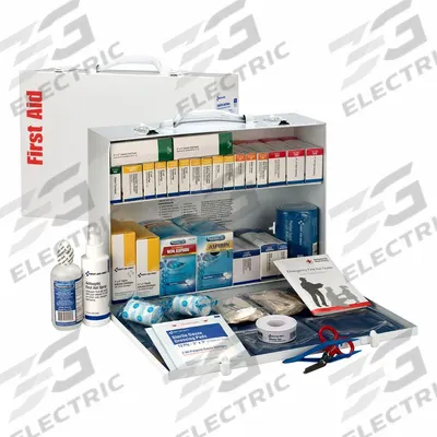 APPROVED VENDOR First Aid Kit and Housing: 447 Components, ANSI/ISEA Z308.1-2015, Type I/II - Industrial ANSI First Aid Kits