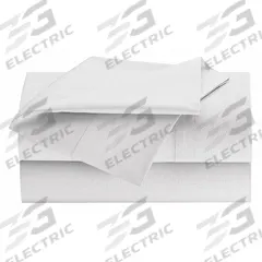 MARTEX Pillowcase: Std, 30 in Overall Lg, 20 in Overall Wd, T250, Fresh White, 4 in PIllow Hem Size (MPN 1S21623). Key specifications — Color: Fresh White; Fabric Material: 40% Polyester; Thread Count: T250; Brand: MARTEX; Fabric Pattern: Striped; Hem/Pocket Size: 4 in; Sheet Color: Fresh White.