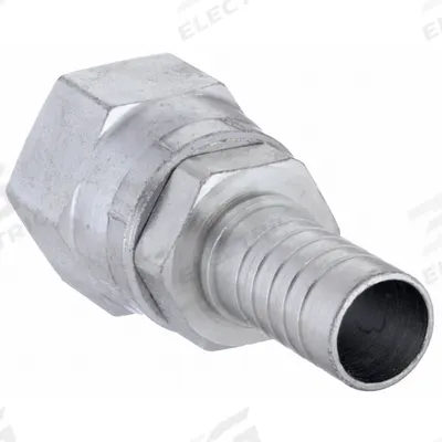 AEROQUIP Hydraulic Crimp Fitting: Steel x Steel, Straight, -10 For Hose Dash Size - Aeroquip Crimp Hydraulic Hose Fittings with JIC Connection