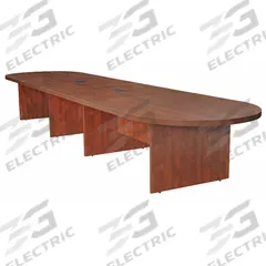 REGENCY Conference Table: Racetrack Oval, Laminate, Cherry, 216 in Overall Lg, 52 in Overall Wd (MPN LCTRT21652CH). Key specifications — attr987891: Slab Leg; attr987894: Laminate; attr987867: Laminate; attr987857: REGENCY; attr987872: Laminate.