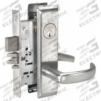 ASSA ABLOY ACCENTRA Door Lockset: Classroom Lever Locksets, Chrome, LFIC (MPN PBCN88182FL x 626). Key specifications — Ligature Resistance: Not Ligature-Resistant; Brand: ASSA ABLOY ACCENTRA; Visual Indicator Message: No Message; Lockset Style: Pacific Beach; ADA Compliant: No; Finish: Satin Chromium-Plated.