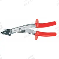 KNIPEX Sheet Metal Nibbler: 11 in Overall Lg, Multi-Component, Spring Assist Handle, Aluminum/Copper (MPN 90 55 280). Key specifications — attr308539: Steel; attr308532: Multi-Component; attr308533: Yes; attr308535: Aluminum; attr324897: KNIPEX.