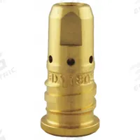 BERNARD Gas Diffuser: Quik Tip, For BTB, Clean Air, Dura-Flux, FILTAIR, Q-/S-/W-Gun MIG Gun (MPN D118Q). Key specifications — Brand: BERNARD; For Contact Tip Series: Quik Tip; Diffuser to Tip Relationship: 1/8 in Recess; Connection Type: Threaded; Gas Diffuser Number: D118Q.