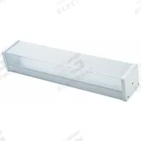 Vandal Resistant Fixture: 3,089 lm, 3500K, 25 W, 120/277V AC, Steel, 2 ft Lg, 4 5/8 in Wd (MPN LVP524 2FT MIN10 25W 35K MVOLT CLP WHT). Key specifications — Voltage: 120/277V AC; NEMA Enclosure Rating: Not Rated; Housing Material: Steel; Color Temperature: 3500K; Brand: LUMINAIRE LED; Emergency Battery Backup: No.