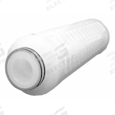 Parker Water Filter Cartridge: 3 micron, Pleated, 70 gpm, Polypropylene - Pleated Water Filter Cartridges