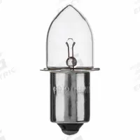 APPROVED VENDOR Incandescent Bulb: Incandescent, Single Contact Miniature Flanged (P13.5s), B3-1/2 (MPN 21U499). Key specifications — Voltage: 2.3V AC; Trade Number: PR2; Brand: APPROVED VENDOR; Bulb Shape: B3-1/2; Light Color: White.