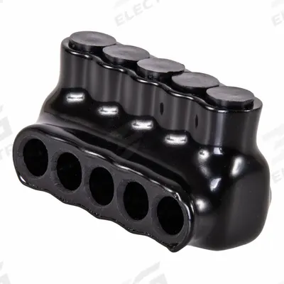 POLARIS Multitap Connector: 5 Port, Single-Sided Entry, 14 AWG – 4 AWG Wire Size - Dry-Location Single-Sided Entry Multitap Connectors
