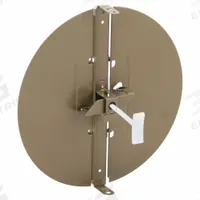 10"dia Steel Snap-On Control Damper: For 10 in Nominal Duct Dia, 9 7/8 in Overall Dia (MPN 4JRL9). Key specifications — Brand: APPROVED VENDOR; Blade Type: Butterfly.
