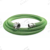 Water Suction and Discharge Hose: 2 in Hose Inside Dia., 50 psi, Black/Green, 15 ft Hose Lg (MPN GH200-15CE-G). Key specifications — Temp. Range: -40° to 180°F; Hose Color: Black; Brand: CONTINENTAL.