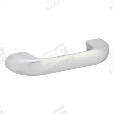 ASI GLOBAL PARTITIONS Door Pull: Zinc, Bright, 1 in Overall Ht - Door Handles & Pulls for Bathroom Partitions