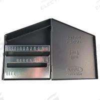 HUOT Drill Bit Index: 13 Compartments, For 1/16 in to 1/4 in by 64ths Drill Bits (MPN 11300). Key specifications — attr1032747: HUOT.