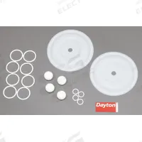 DAYTON Fluid End Repair Kit: Fluid End Repair Kit, 6PY64, PTFE, PTFE. Key specifications — Manufacturer Part Number: 6PY64.