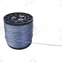 APPROVED VENDOR Electric Fence Wire: Galvanized, Steel, 14 ga Gauge, 1,320 ft Lg (MPN 4LVP8). Key specifications — Finish: Galvanized; For Use With: Electric Fence Post; Material: Steel; Product Type: Electric Fence Wire; Brand: APPROVED VENDOR.