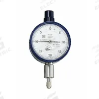 MITUTOYO Dial Indicator: 0.0005 in to 0.1 in, Inch, Vertical Plunger, 0.0005 in Accuracy (MPN 1671AB). Key specifications — attr1184168: 1671AB; attr1184178: 0-20-0; attr1184223: MITUTOYO; attr1200883: Dial Indicator; attr1184173: AGD 1; attr1184177: 0.0005 in; attr1184208: Certificate of Inspection; attr1184179: Vertical Plunger.