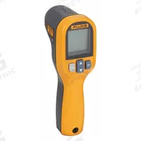 FLUKE Infrared Thermometer: FLUKE-59 MAX +, Avg/Difference/Max Temp/Min Temp, Adj @ 0.10 to 1.00. Key specifications — Features: Provides IP40 Rating; Testing Functions: Maximum Temperature; Temperature Alerts: Low Temperature; Standards: 61326-1 EN 61326-2; Resolution °F: 0.2°F; Manufacturer Part Number: FLUKE-59 MAX +; Mounting Style - NEW: Handheld Only; Intrinsic Safety - NEW: Not Specified Intrinsically Safe.