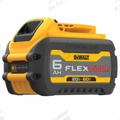 DEWALT Battery: FLEXVOLT, 6 Ah, Battery Included - DEWALT Cordless Tool Batteries